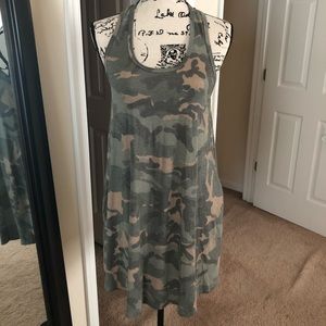 Camo Swing Dress S